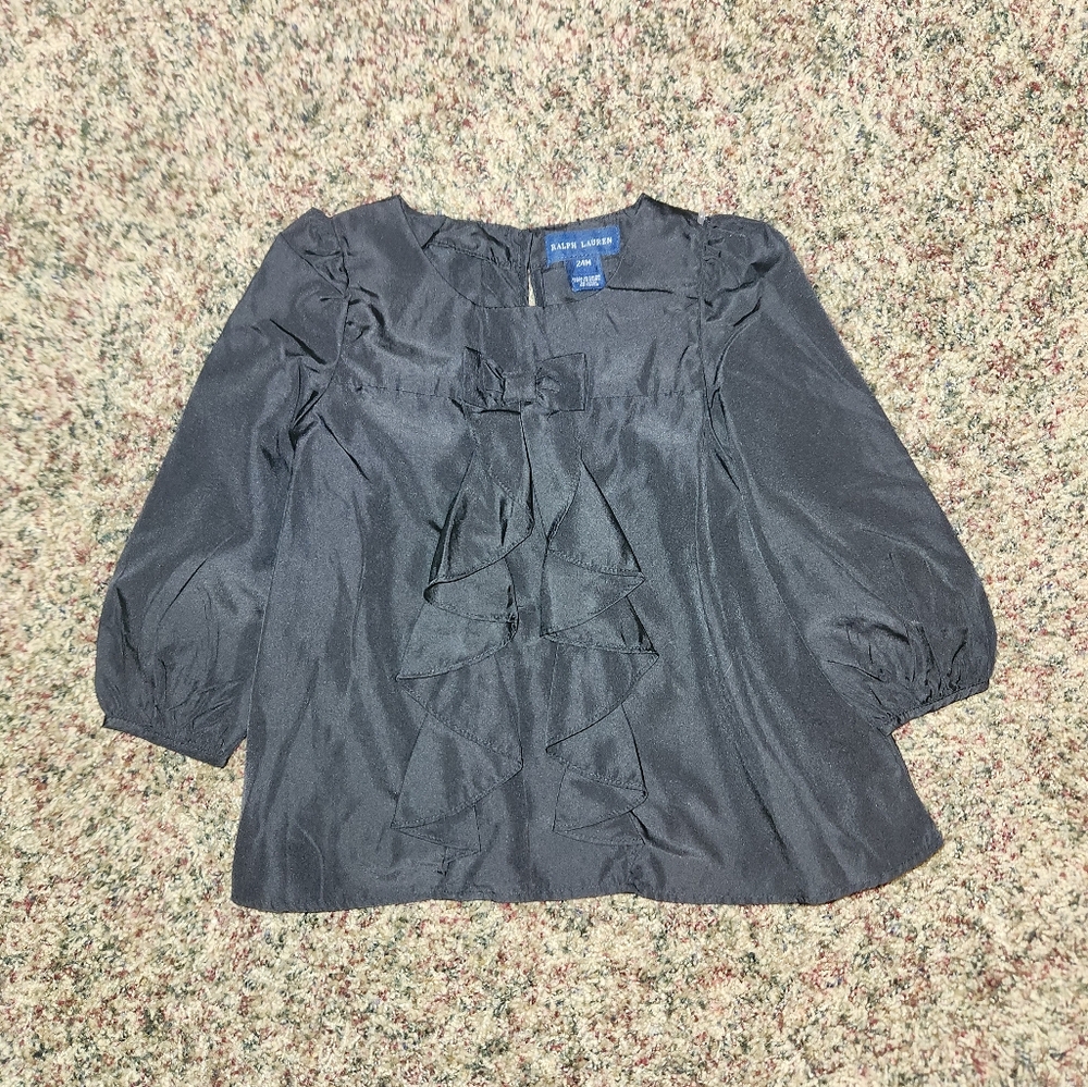 Ralph Lauren ruffle shirt